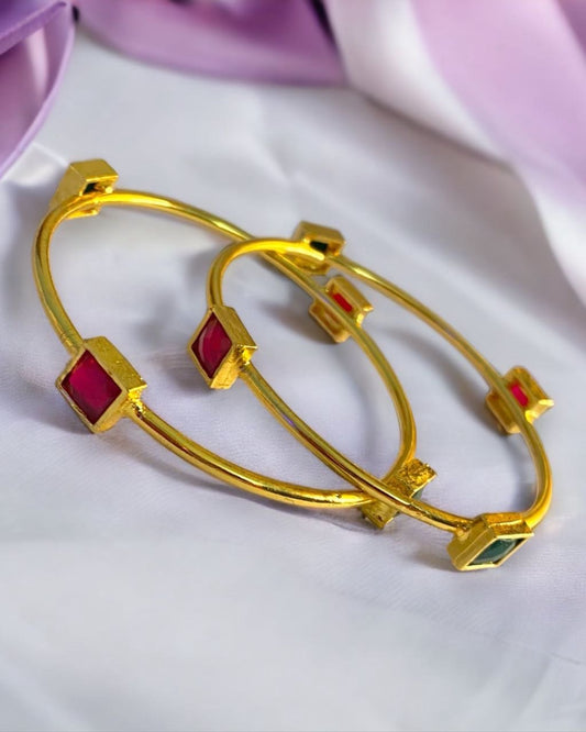 The Elegance of Indian Gold-Plated Bangles: Tradition Meets Modernity